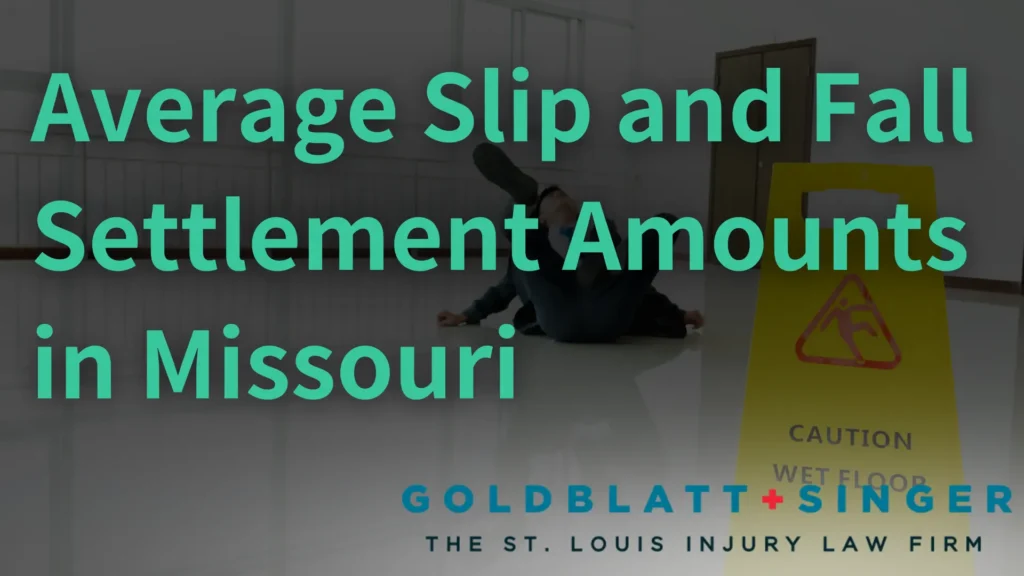 Average Slip and Fall Settlement Amounts in Missouri Image